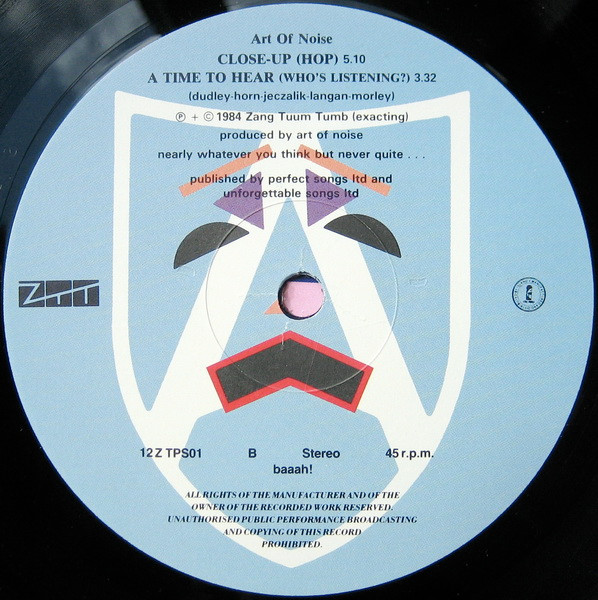 Close-Up - The Art Of Noise - LP - Pre Owned Vinyl (Arrives in 14days)