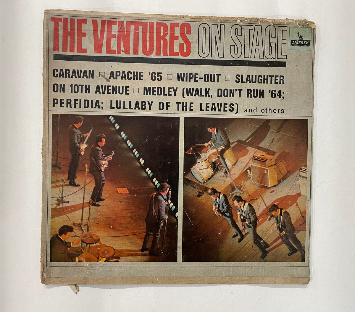 On Stage - The Ventures Used Vinyl LP Record