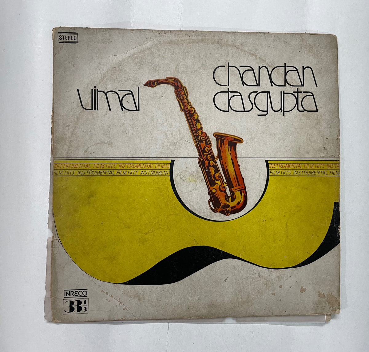 Instrumental Film Hits - Vimal Chandan Dasgupta Used Vinyl LP Record