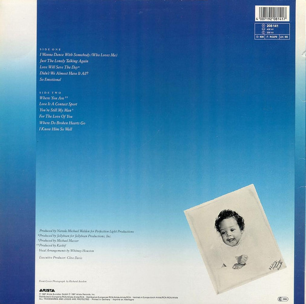 Whitney - Whitney Houston - LP - Pre Owned Vinyl (Arrives in 21days)