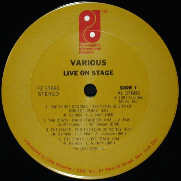 Live On Stage - Various - LP - Pre Owned Vinyl (Arrives in 21days)