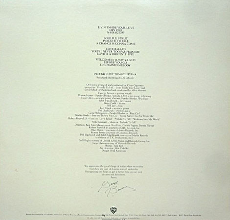 Livin' Inside Your Love - George Benson - LP - Pre Owned Vinyl (Arrives in 21days)