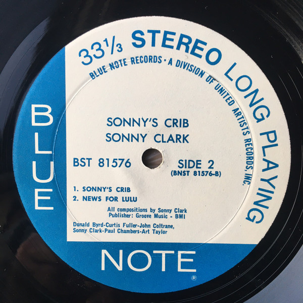 Sonny's Crib - Sonny Clark - LP - Pre Owned Vinyl (Arrives in 21days)