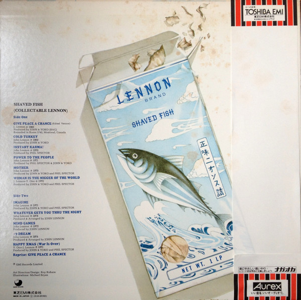 Shaved Fish - Lennon* / Plastic Ono Band* - LP - Pre Owned Vinyl (Arrives in 21days)