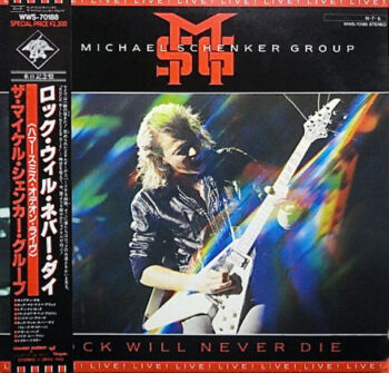 Rock Will Never Die - The Michael Schenker Group - LP - Pre Owned Vinyl (Arrives in 21days)