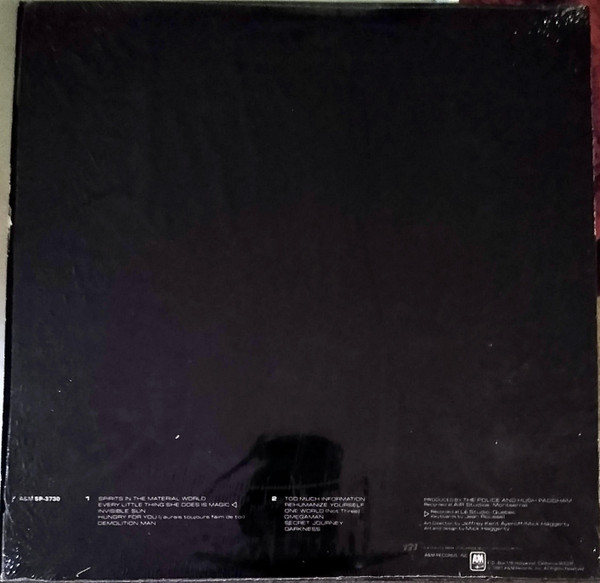 Ghost In The Machine - The Police - LP - Pre Owned Vinyl (Arrives in 21days)