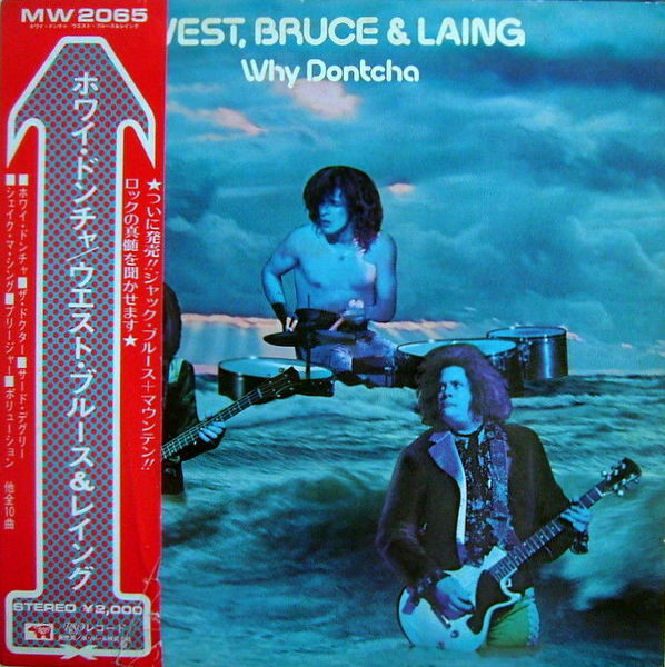 Why Dontcha - West, Bruce &amp; Laing - LP - Pre Owned Vinyl (Arrives in 21days)