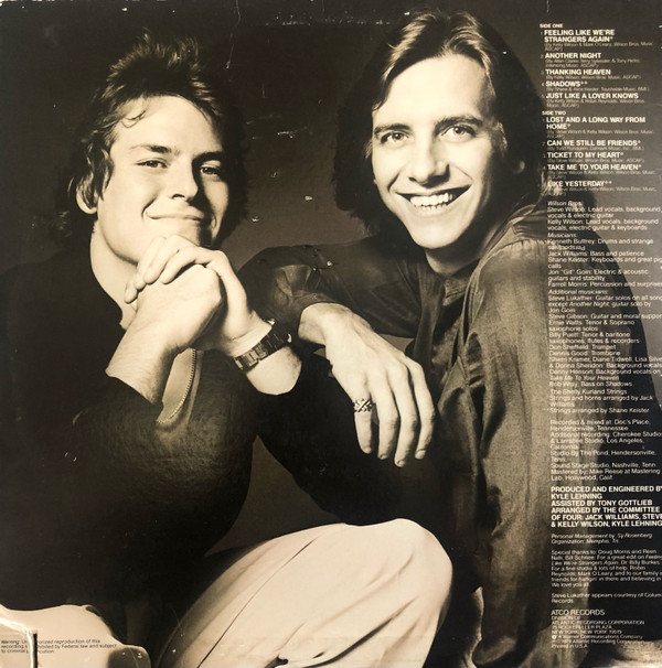 Another Night - Wilson Bros. - LP - Pre Owned Vinyl (Arrives in 21days)