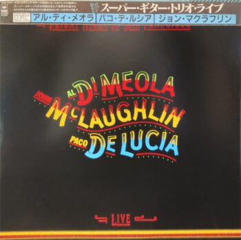 Friday Night In San Francisco - Al Di Meola / John McLaughlin / Paco De Lucía - LP - Pre Owned Vinyl (Arrives in 21days)