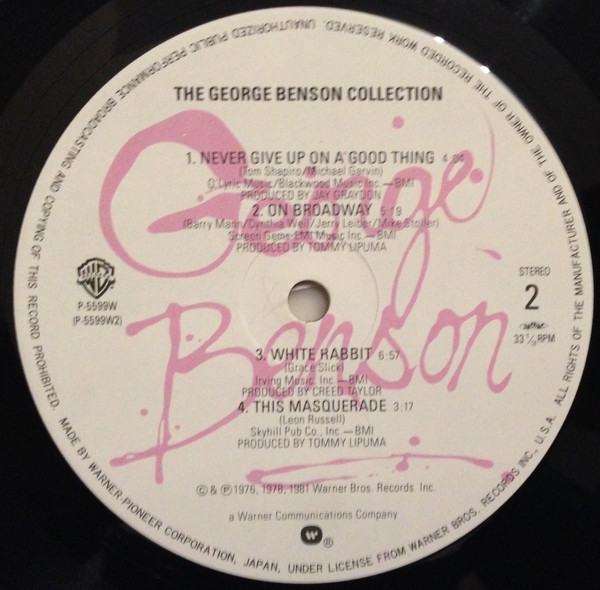 The George Benson Collection - George Benson - LP - Pre Owned Vinyl (Arrives in 21days)