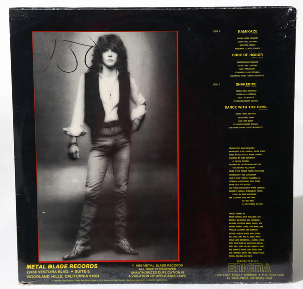 Code Of Honor - Mark Edwards (15) - LP - Pre Owned Vinyl (Arrives in 21days)