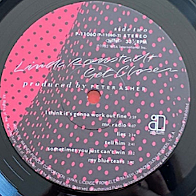 Get Closer - Linda Ronstadt - LP - Pre Owned Vinyl (Arrives in 21days)