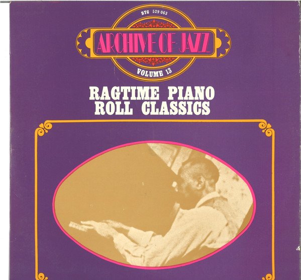 Ragtime Piano Roll Classics - Various - LP - Pre Owned Vinyl (Arrives in 21days)