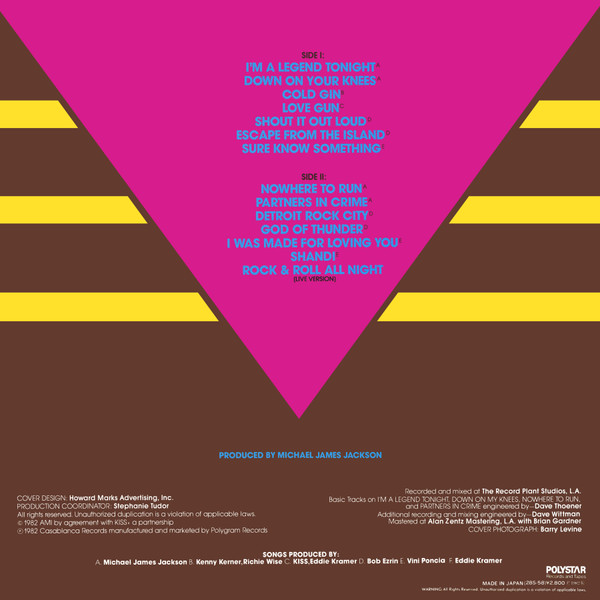 Killers - Kiss - LP - Pre Owned Vinyl (Arrives in 21days)