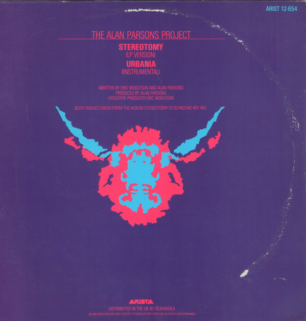 Stereotomy - The Alan Parsons Project - LP - Pre Owned Vinyl (Arrives in 21days)
