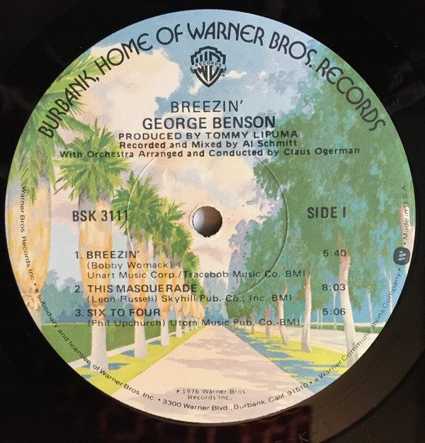Breezin' - George Benson - LP - Pre Owned Vinyl (Arrives in 21days)