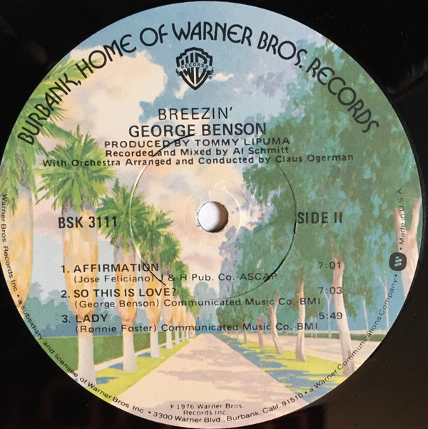 Breezin' - George Benson - LP - Pre Owned Vinyl (Arrives in 21days)