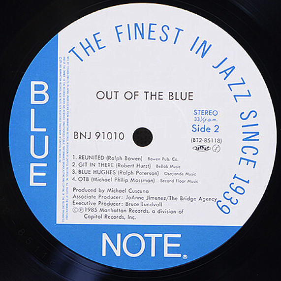 Out Of The Blue - OTB* - LP - Pre Owned Vinyl (Arrives in 21days)