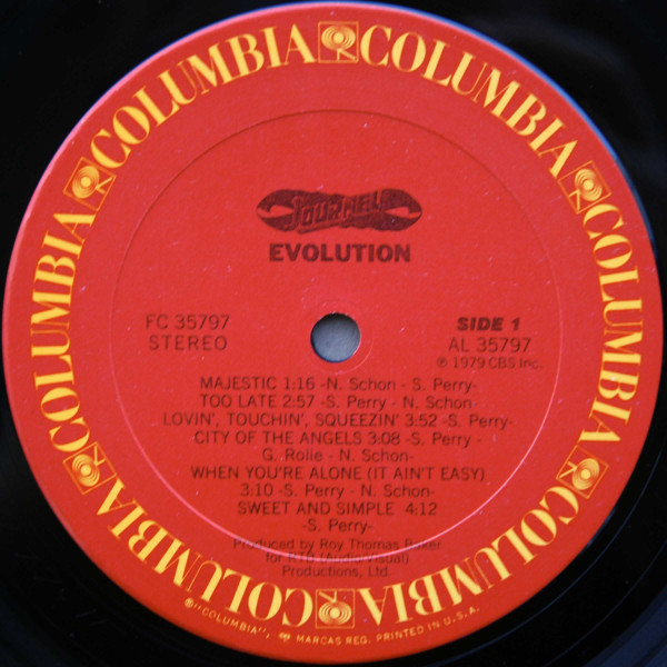 Evolution - Journey - LP - Pre Owned Vinyl (Arrives in 21days)