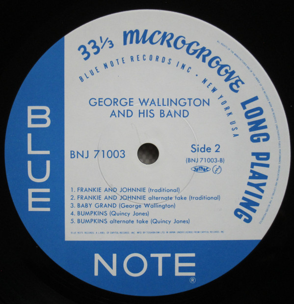 George Wallington Showcase - George Wallington And His Band - LP - Pre Owned Vinyl (Arrives in 21days)