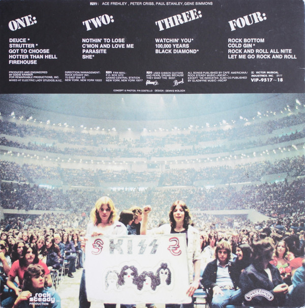 Alive! - Kiss - LP - Pre Owned Vinyl (Arrives in 21days)