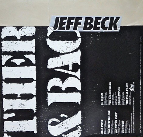 There and Back - Jeff Beck - LP - Pre Owned Vinyl (Arrives in 21days)