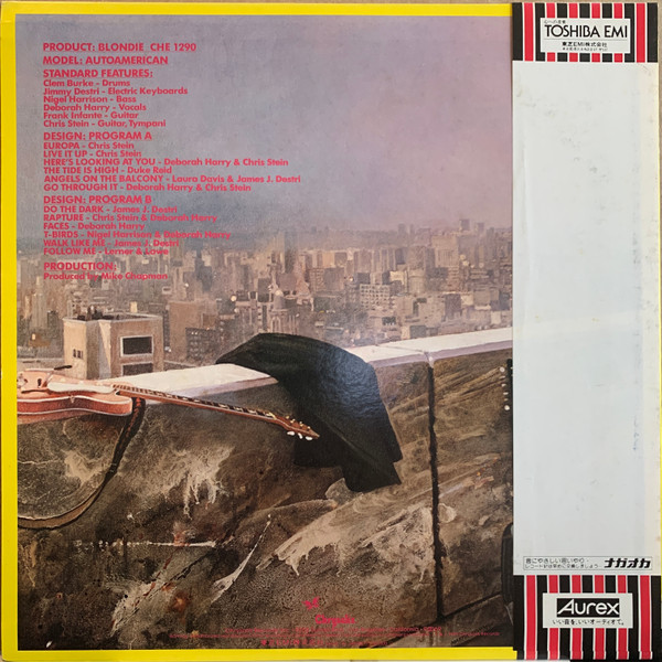 AutoAmerican - Blondie - LP - Pre Owned Vinyl (Arrives in 21days)