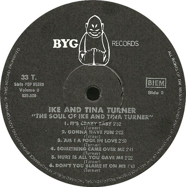 The Soul Of Ike And Tina Turner - Ike &amp; Tina Turner - LP - Pre Owned Vinyl (Arrives in 14days)