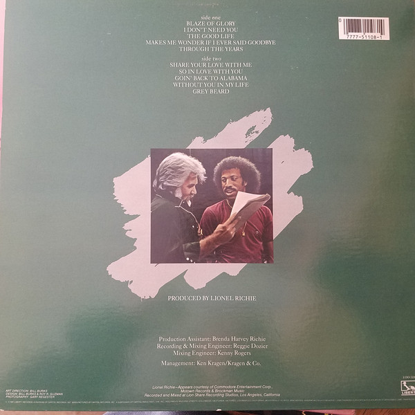 Share Your Love - Kenny Rogers - LP - Pre Owned Vinyl (Arrives in 21days)