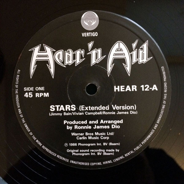 Stars - Hear'n Aid - LP - Pre Owned Vinyl (Arrives in 21days)