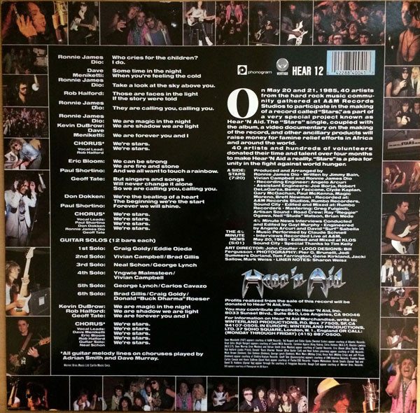Stars - Hear'n Aid - LP - Pre Owned Vinyl (Arrives in 21days)