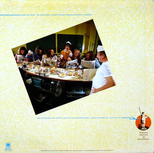 Breakfast In America - Supertramp - LP - Pre Owned Vinyl (Arrives in 21days)