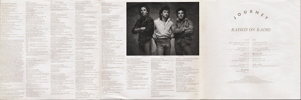 Raised On Radio - Journey - LP - Pre Owned Vinyl (Arrives in 21days)