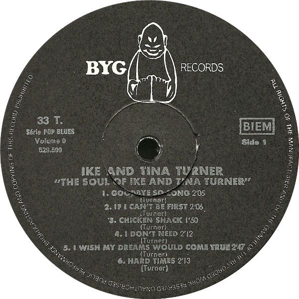 The Soul Of Ike And Tina Turner - Ike &amp; Tina Turner - LP - Pre Owned Vinyl (Arrives in 14days)