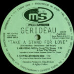 Take A Stand For Love - Gerideau - LP - Pre Owned Vinyl (Arrives in 14days)
