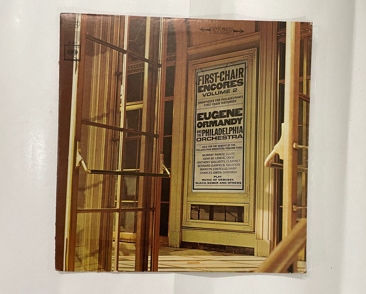 First-Chair Encores Volume 2 - Eugene Ormandy and The Philadelphia Orchestra Used Vinyl LP Record