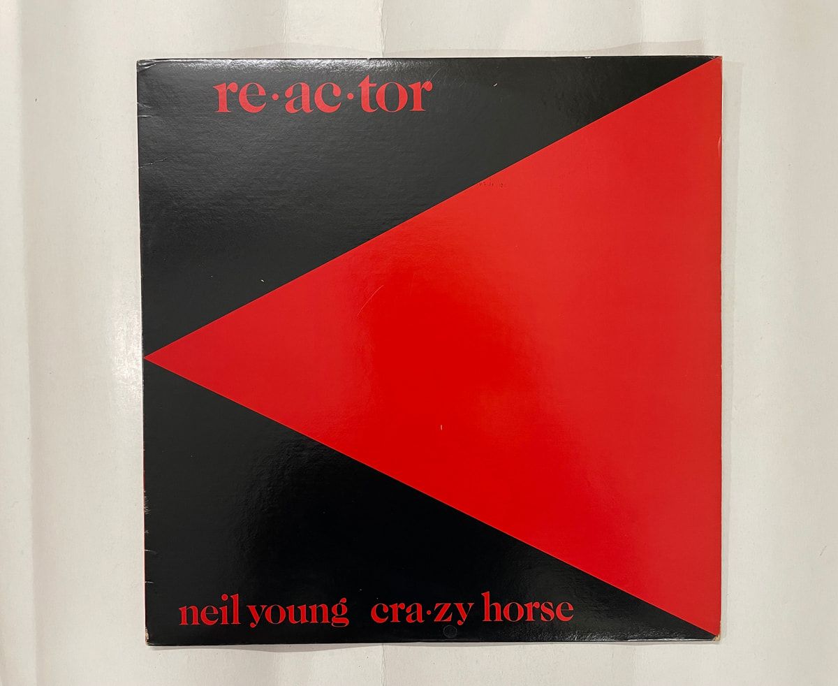 Re·ac·tor - Neil Young Used Vinyl LP Record