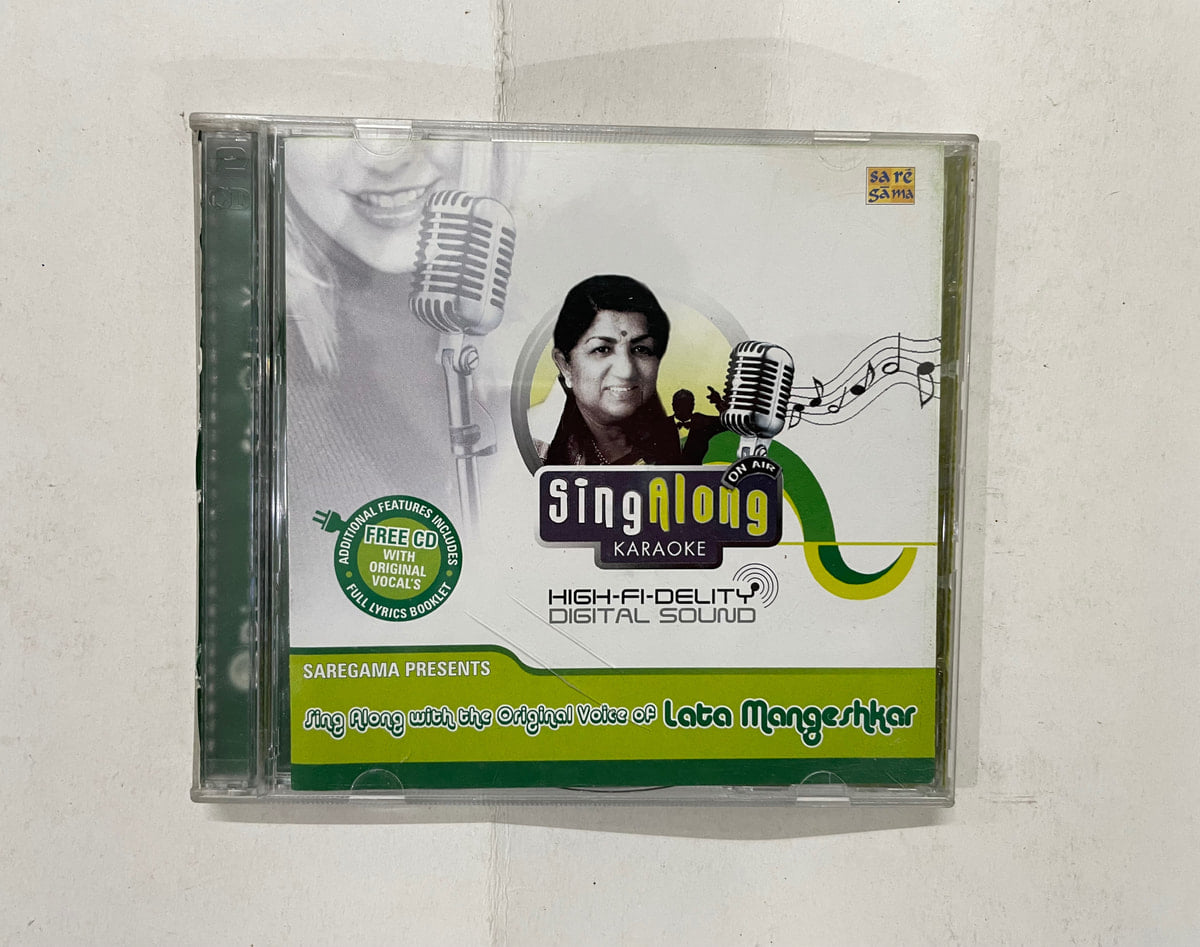 Sing Along Karaoke - Lata Mangeshkar Used Audio CD