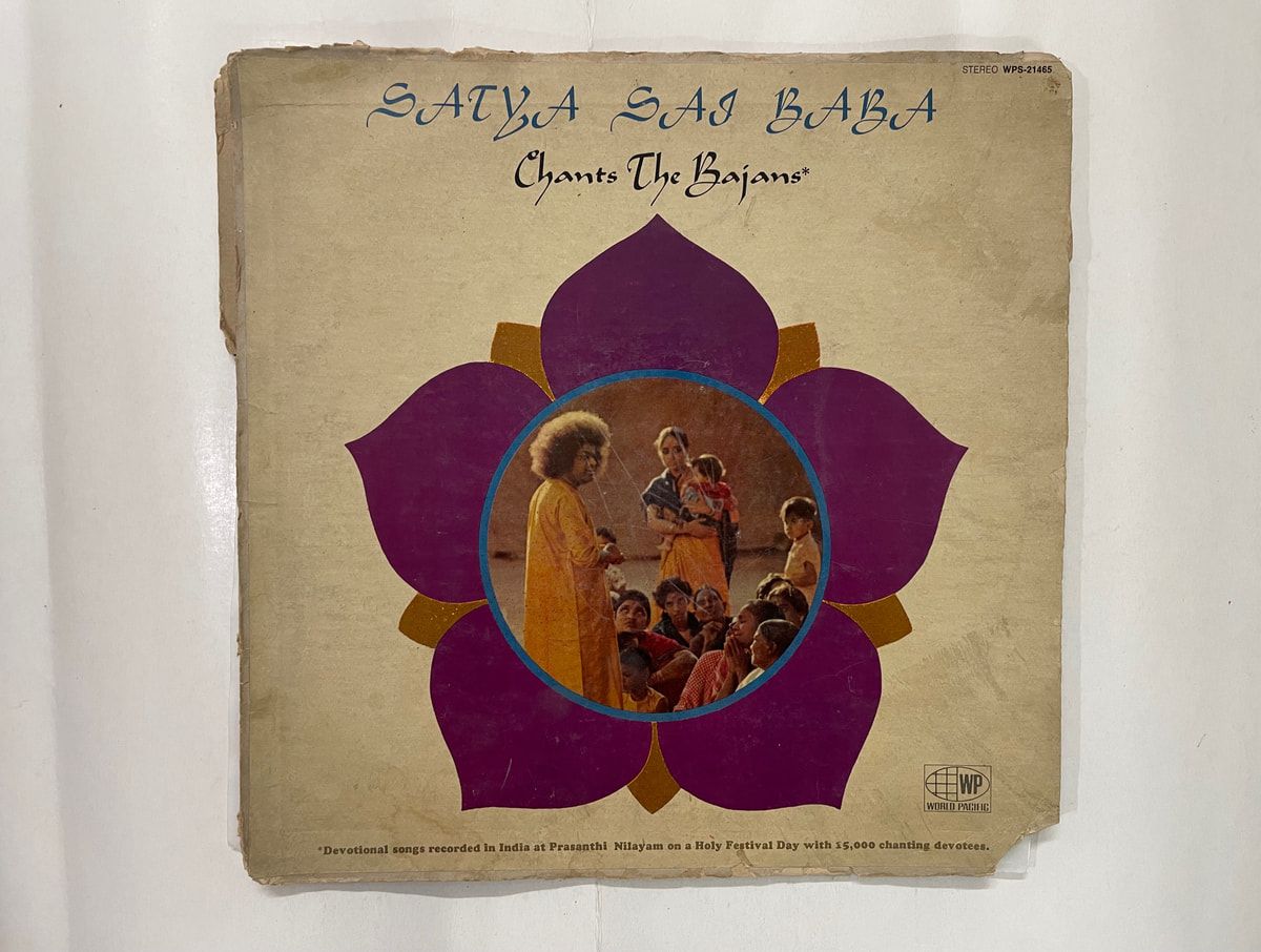 Chants The Bhajans - Satja Sai Baba Used Vinyl LP Record