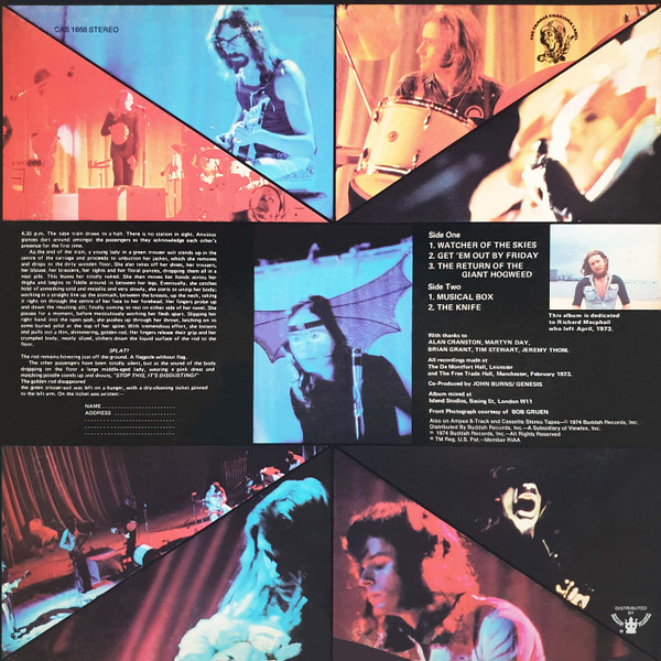 Live - Genesis - LP - Pre Owned Vinyl (Arrives in 21days)