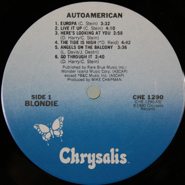 AutoAmerican - Blondie - LP - Pre Owned Vinyl (Arrives in 21days)