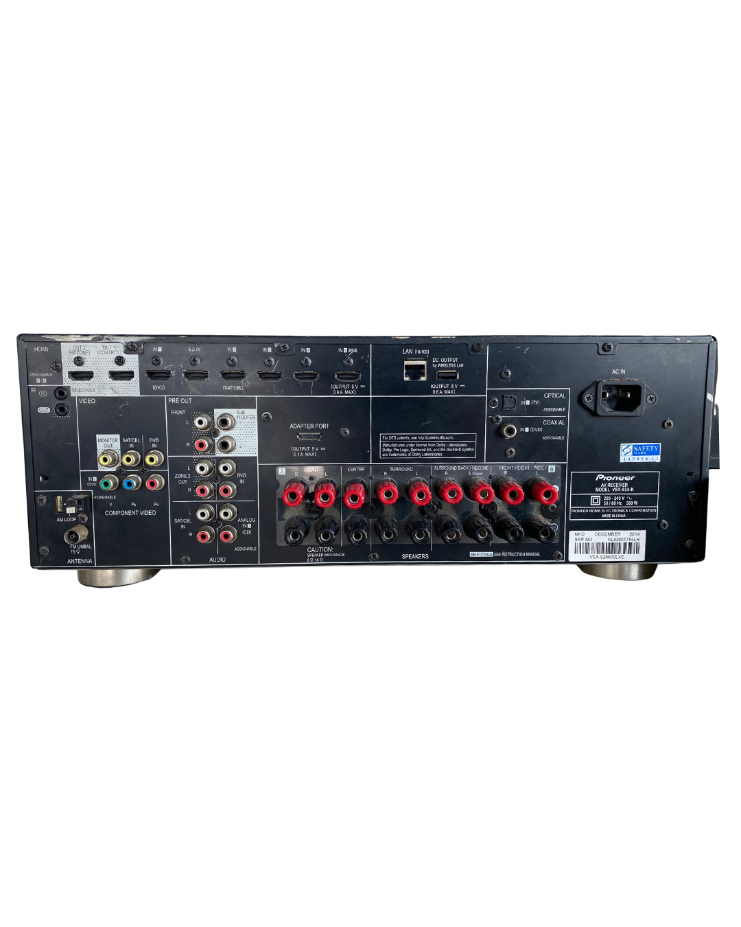 Pioneer VSX-924 AV Receiver – Preowned