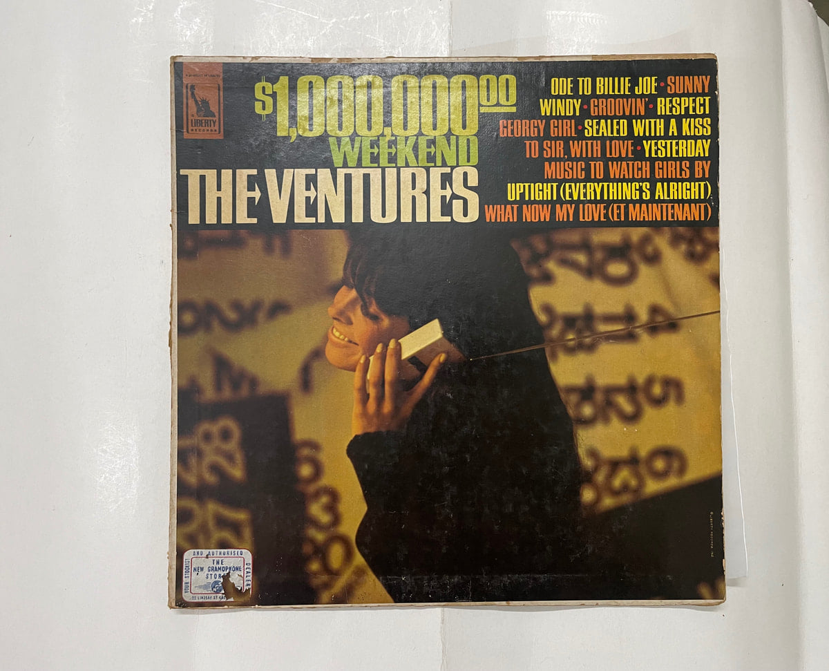 $1,000,000.00 Weekend - The Ventures Used Vinyl LP Record