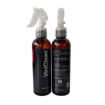 ViniClean Ultra vinyl record cleaning solution front and back label