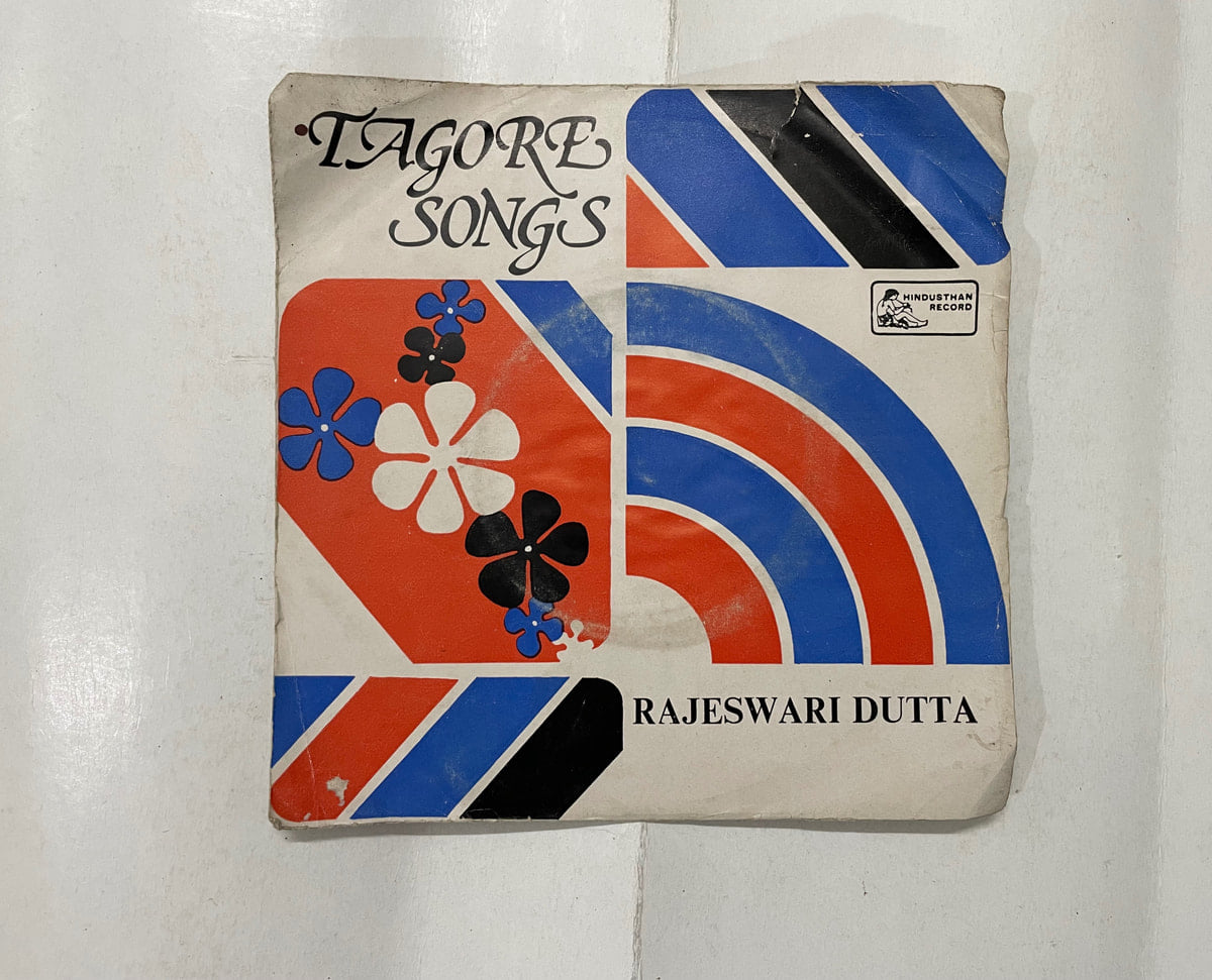 Tagore Songs - Rajeswari Dutta Used Vinyl EP Record