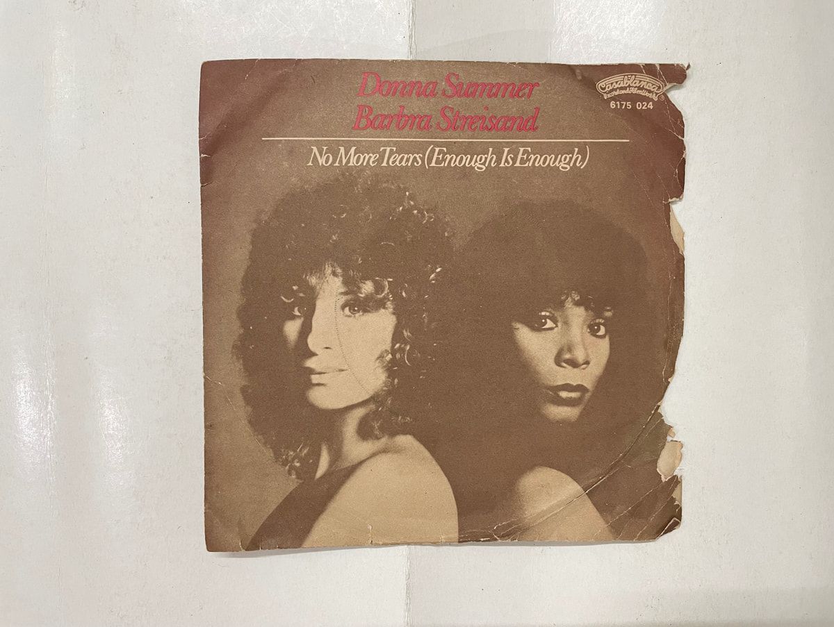 No More Tears (Enough Is Enough) - Donna Summer, Barbra Streisand Used Vinyl EP Record