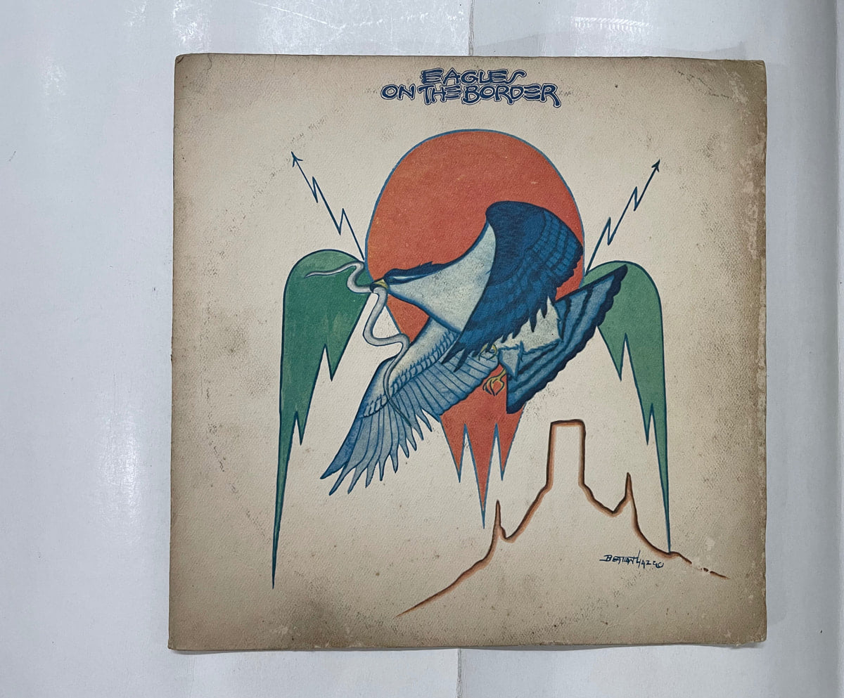 On The Border - Eagles Used Vinyl LP Record