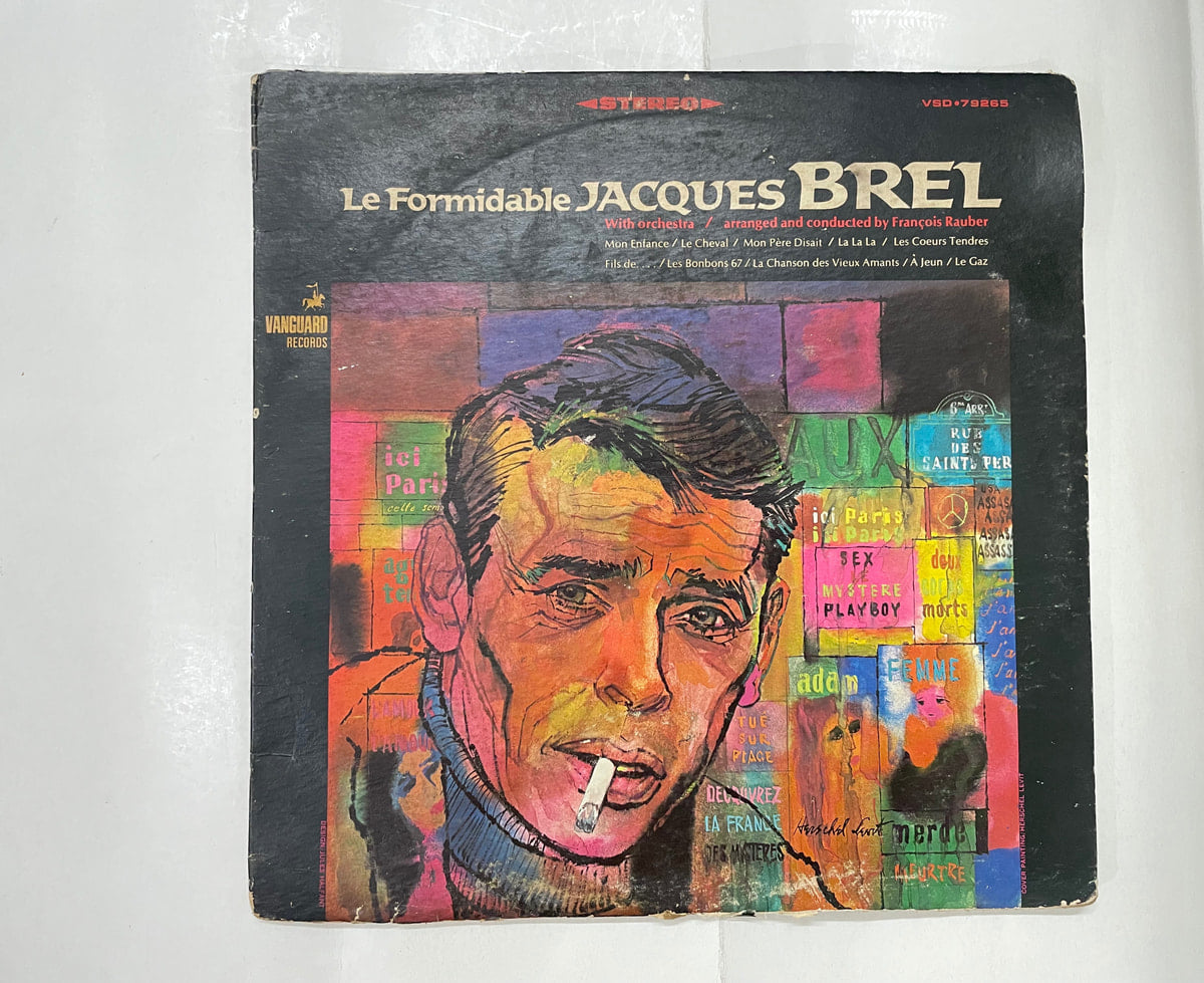 Le Formidable Jacques Brel - Jacques Brel Used Vinyl LP Record
