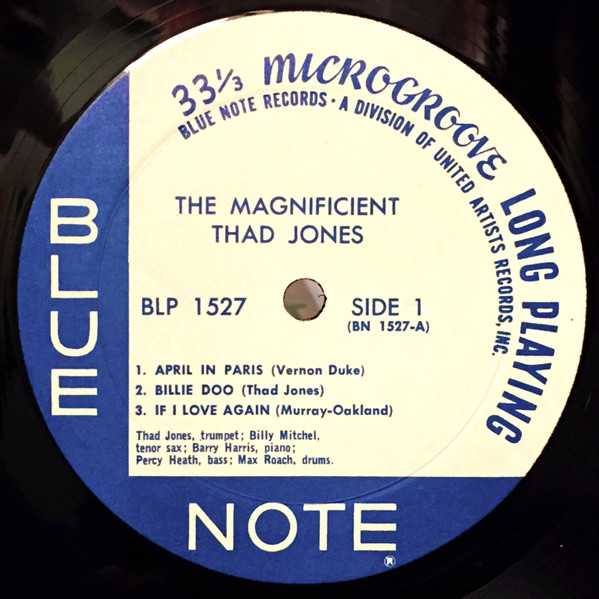 The Magnificent Thad Jones - Thad Jones - LP - Pre Owned Vinyl (Arrives in 21days)