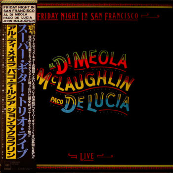 Friday Night In San Francisco - Al Di Meola / John McLaughlin / Paco De Lucía - LP - Pre Owned Vinyl (Arrives in 21days)